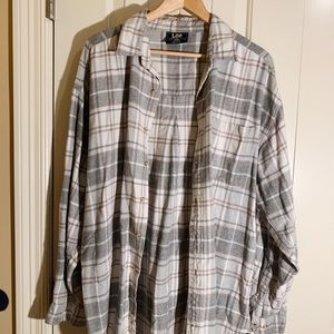 vintage plaid lee flannel